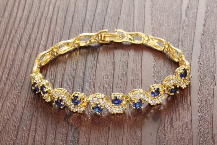 Gold-plated bracelet for women