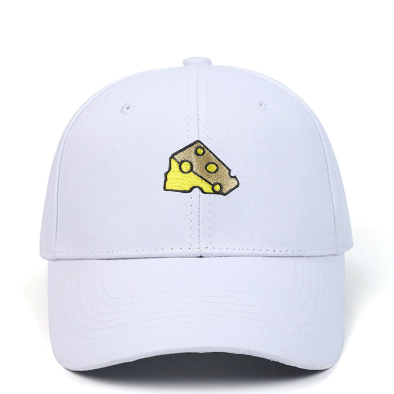 Cheese Embroidery Outdoor Sports Baseball Cap