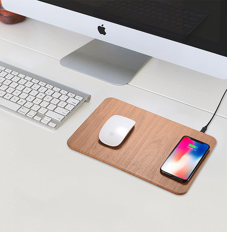 Wooden wireless charger
