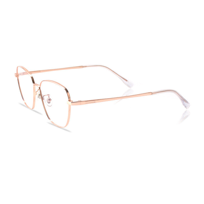 Men's retro anti-blue light myopia glasses