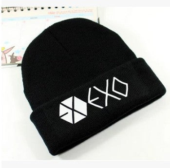 Exo peripheral winter warm fashion woolen hat