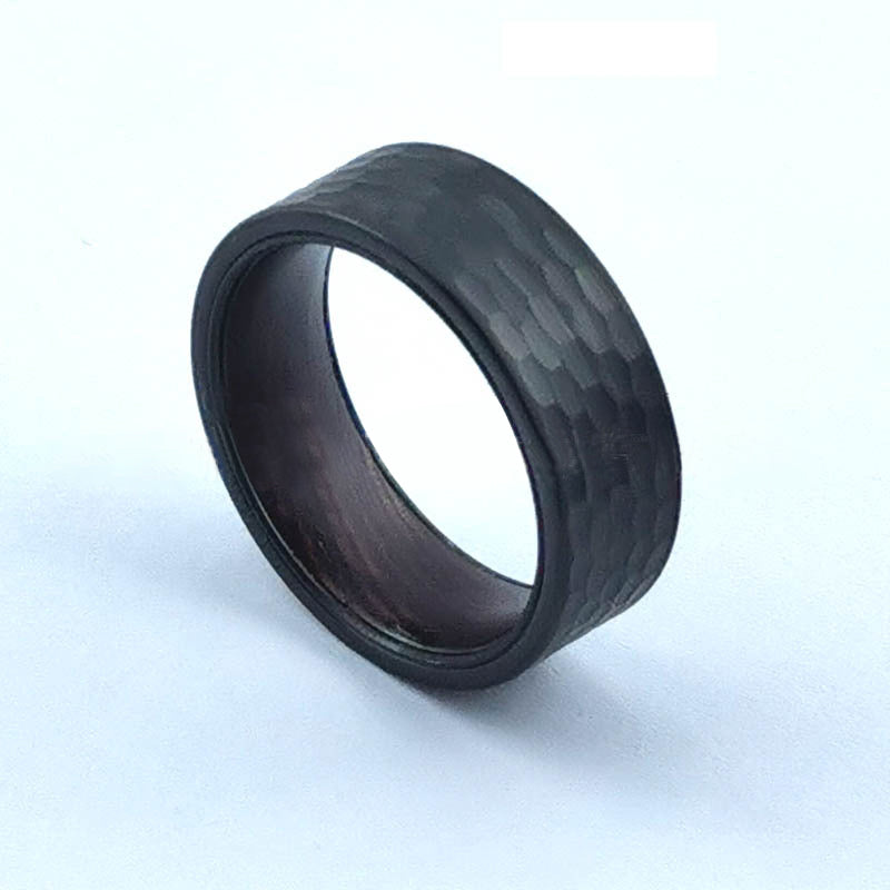 Men Ring Fashion Accessory Wedding Engagement Ring Tungsten Carbide Daily Fashion