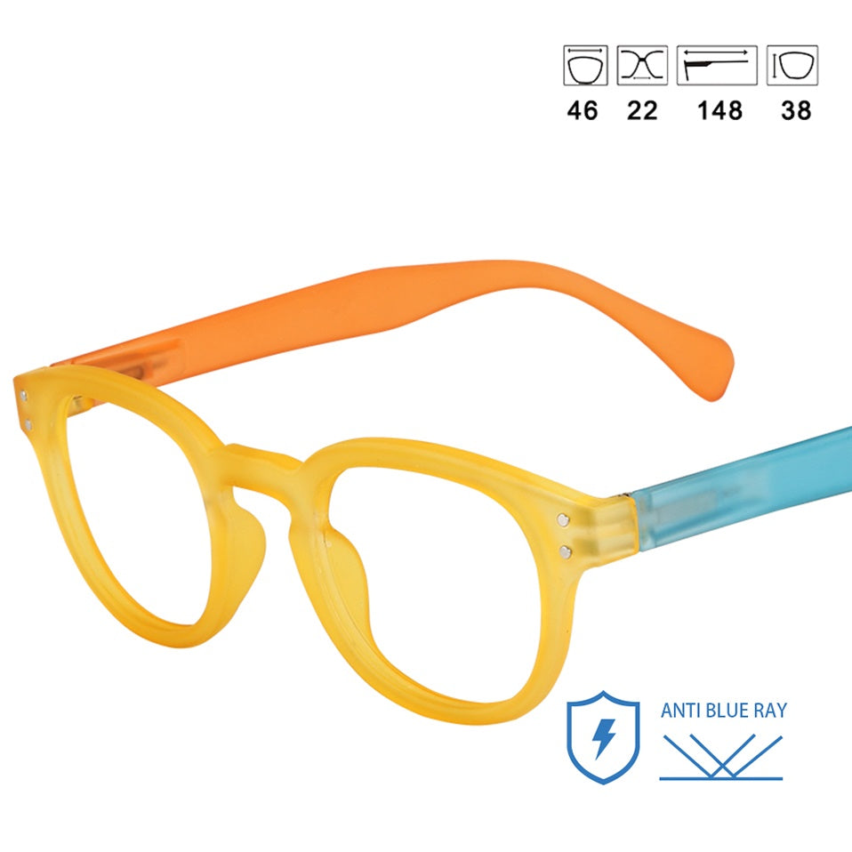 Anti-blue reading glasses