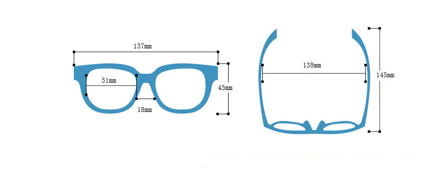 TR90 anti-blue glasses