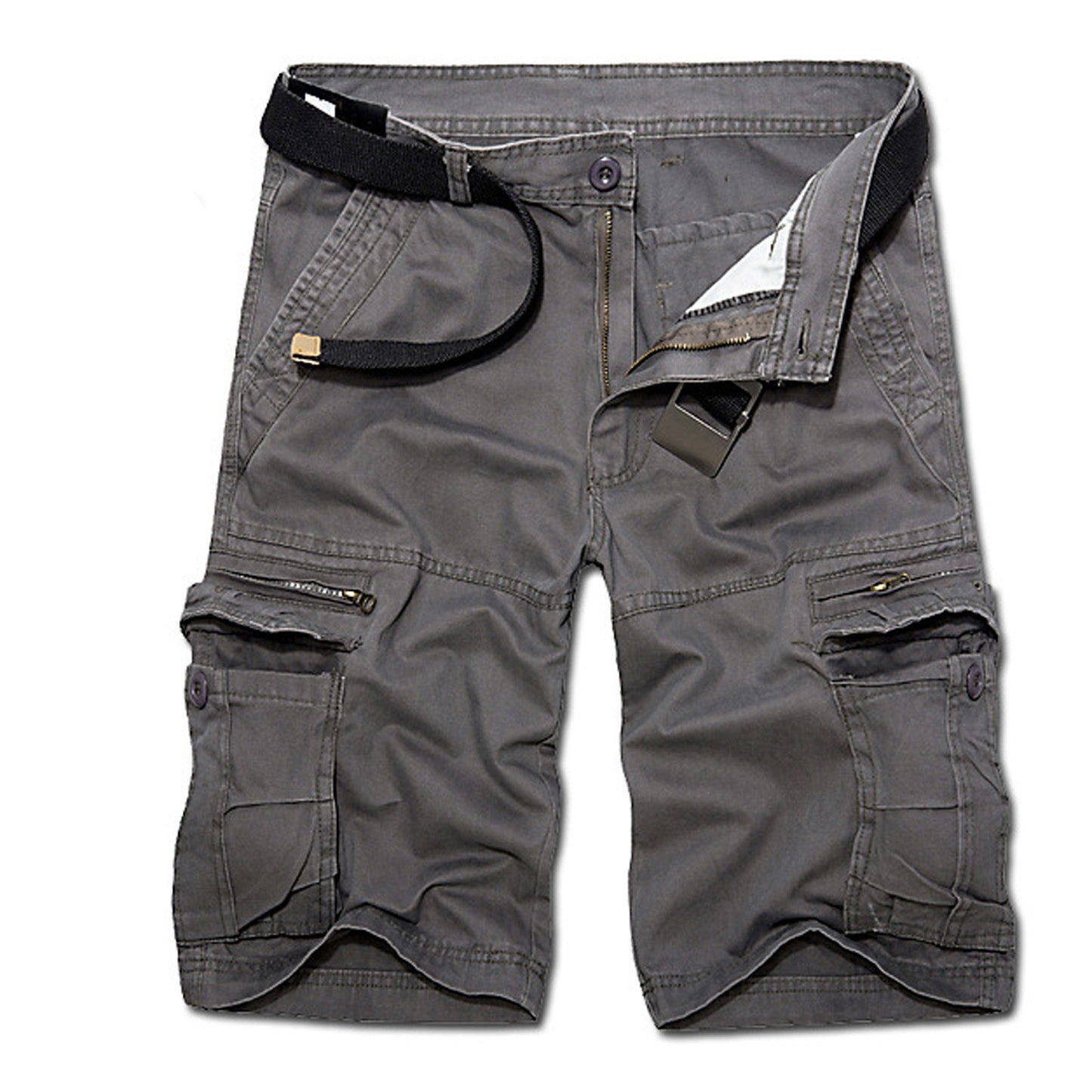 Men's multi-pocket shorts