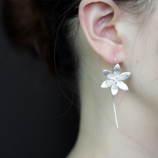 Lotus earrings earrings women