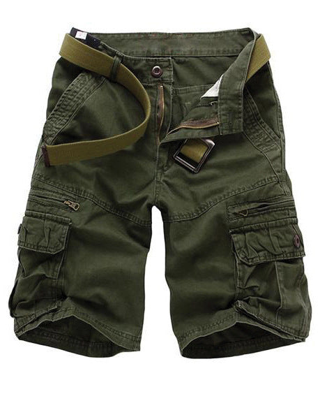 Men's multi-pocket shorts