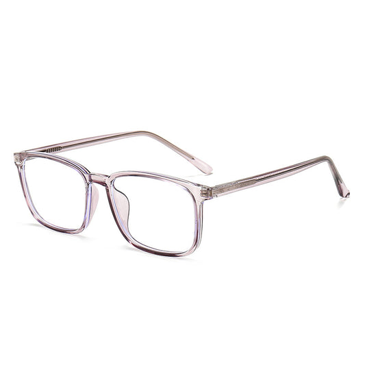 Transparent anti-blue glasses frame