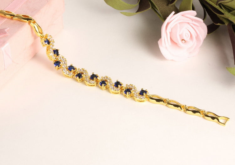 Gold-plated bracelet for women