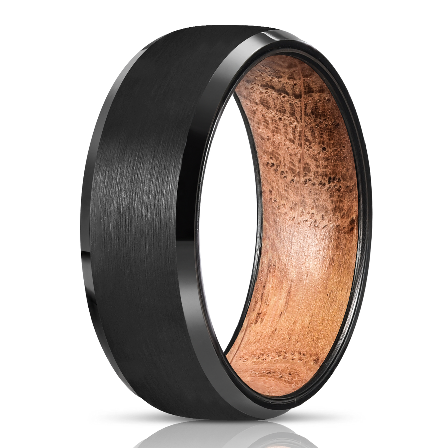 Men Tungsten Carbide Combo Ring Fashion Accessory