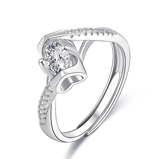 New Diamond Opening Adjustment Ring Women