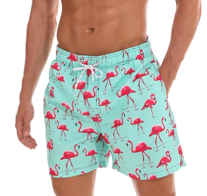 Men's Beach Pants Quarter Print Shorts