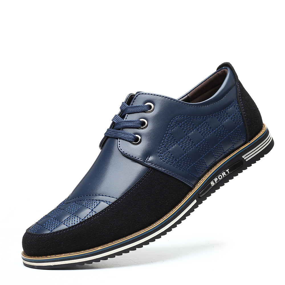 Fashion British plus size shoes men