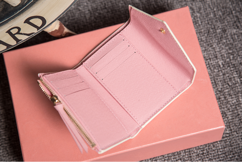 Women's Two-Fold Flap Zip Wallet