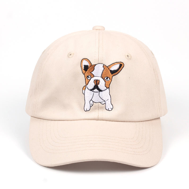 Tongue Cap Small Animal Embroidery Baseball