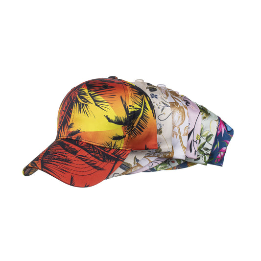 Men's And Women's Printed Embroidered Sun Visor Cap