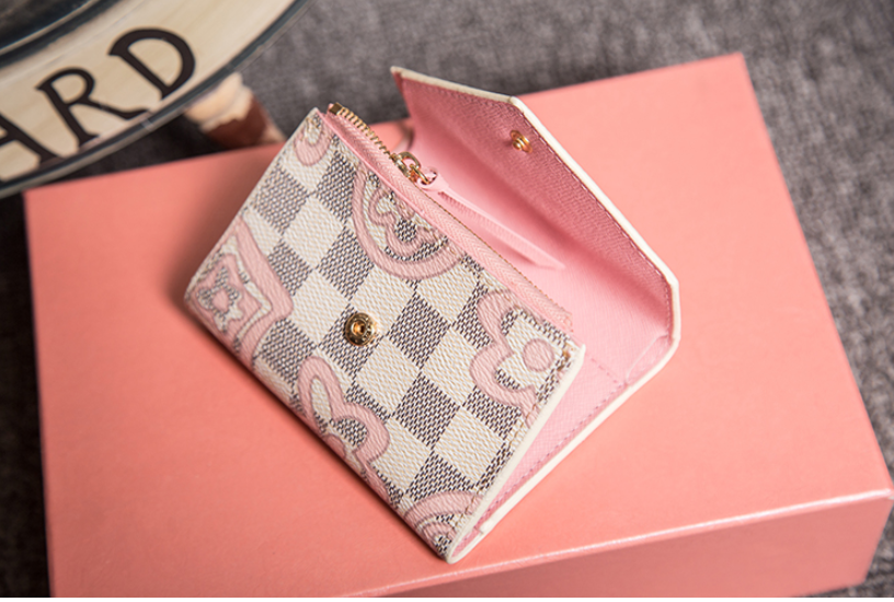 Women's Two-Fold Flap Zip Wallet