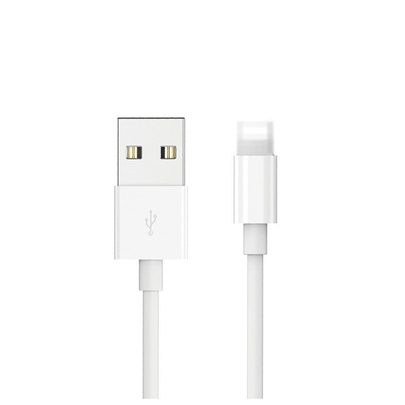 White TPE Apple Charging Cable