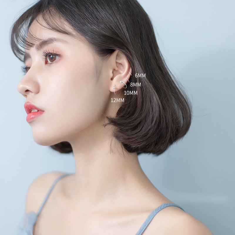 S925 Tremella Earrings for Women