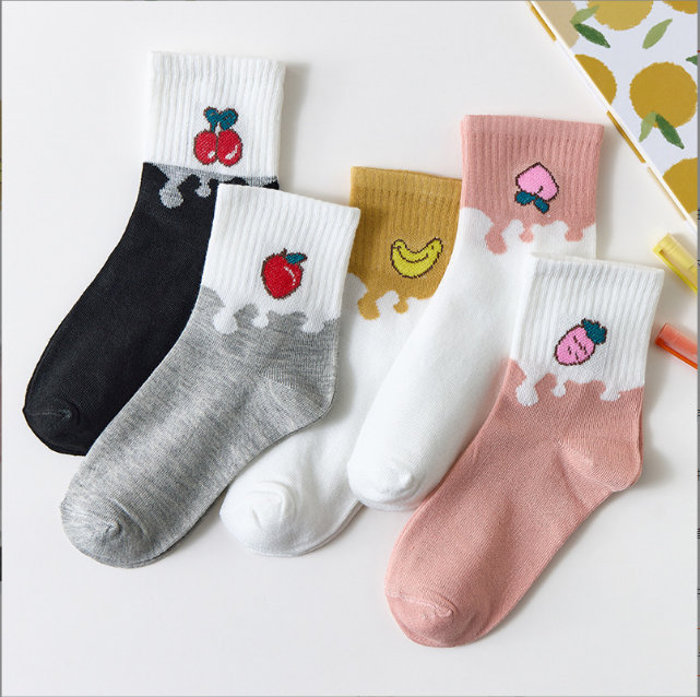 Fashionable And Warm Women Socks Fall In Tube