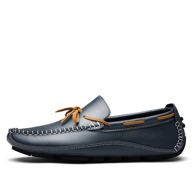 Genuine Leather Men Moccasin Shoes