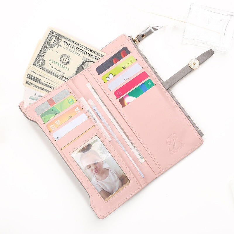 Long two-fold wallet