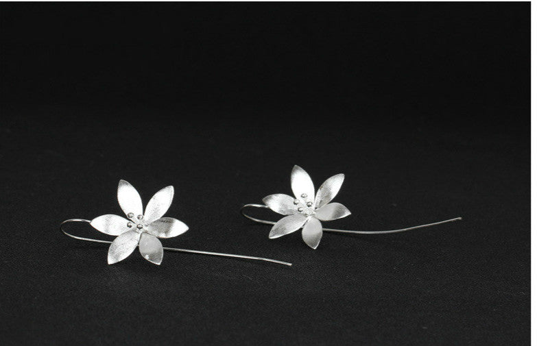 Lotus earrings earrings women
