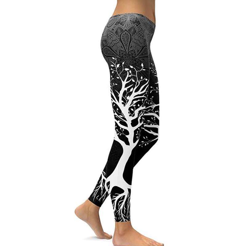 Digital print leggings Fashion leg stretch tight leggings