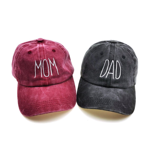 Washed Cotton Embroidery Baseball Cap