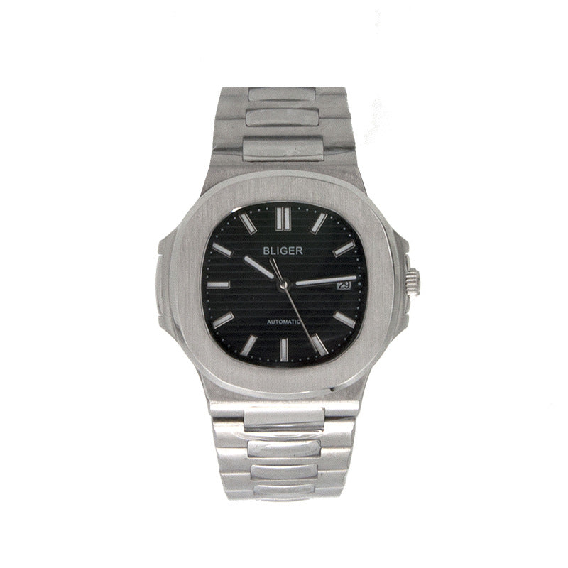 Stainless steel band men's watch