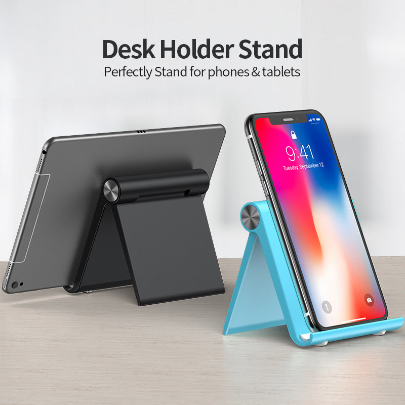 Desktop folding mobile phone stand