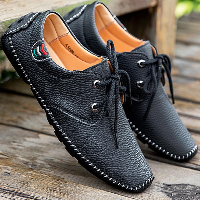 Business Casual Formal Wear British Leather Shoes Men