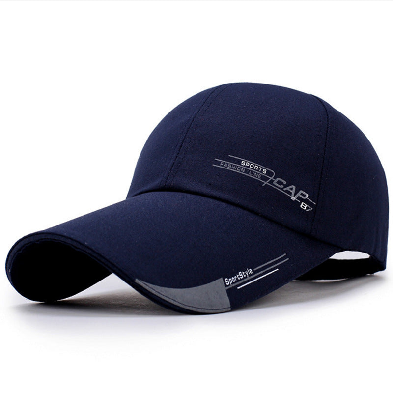 Long eaves men's baseball cap