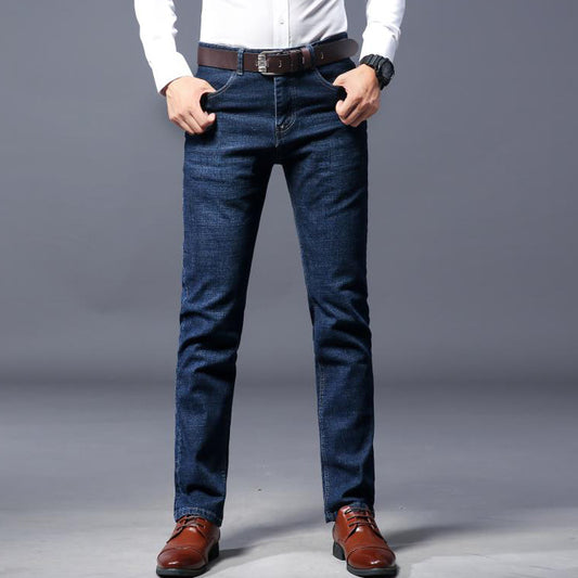 Jeans men's straight loose