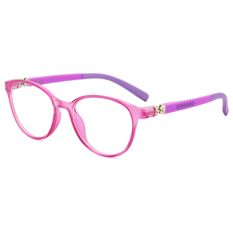 Children's blue light flat glasses frame