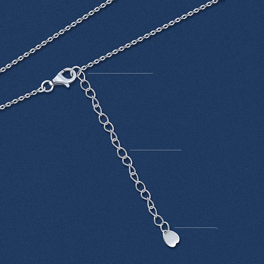 S925 Sterling Silver Clavicle Chain Women