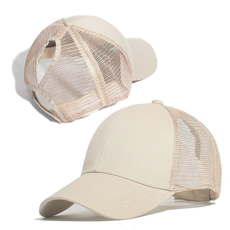 All-match ponytail baseball cap