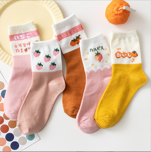 Fashionable And Warm Women Socks Fall In Tube