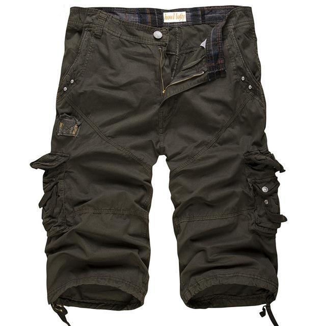 Men Army Cargo Shorts