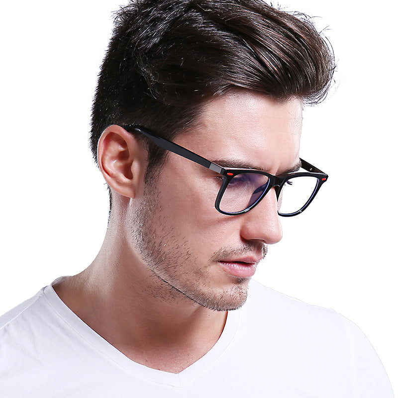 Anti-blue glasses male tr90 glasses frame