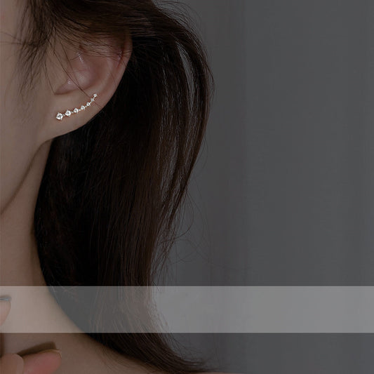Women Zircon Earrings Design Ear Row