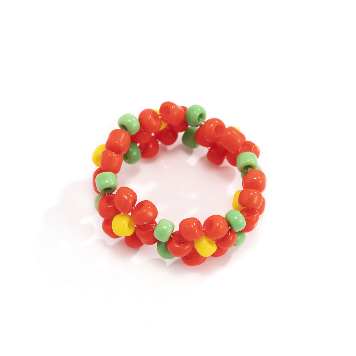 Simple Retro Beaded Ring Bracelet Women