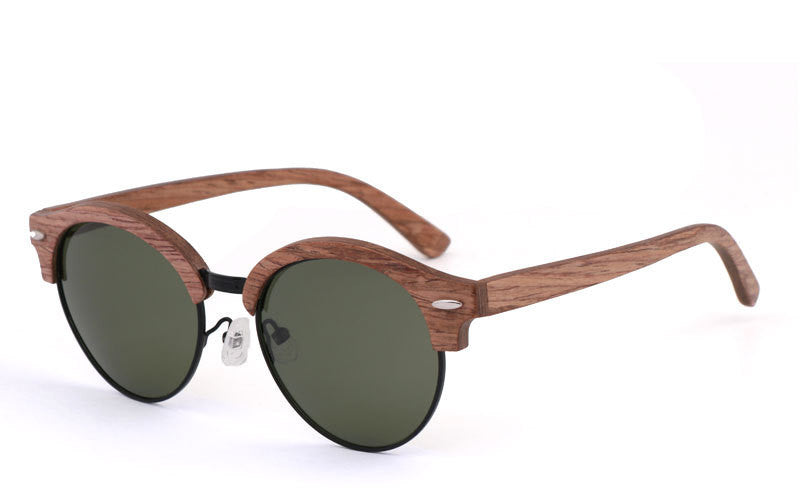 Bamboo Wood Polarized Sunglasses Men And Women Fashion