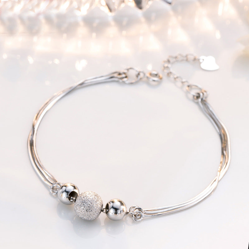 Frosty Wind Bracelet Women Sterling Silver