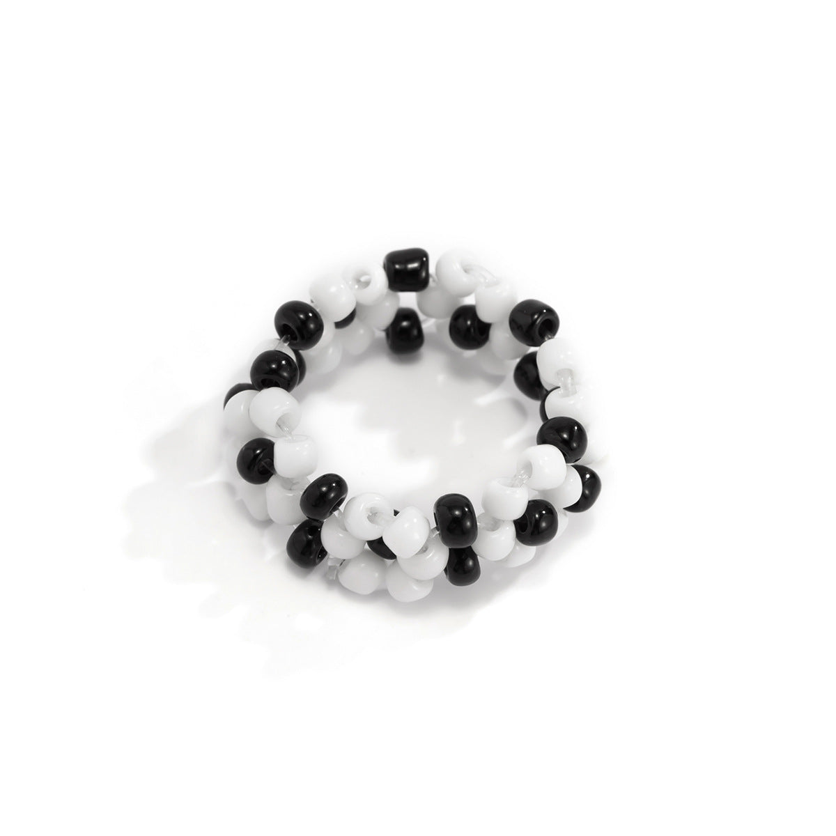 Simple Retro Beaded Ring Bracelet Women