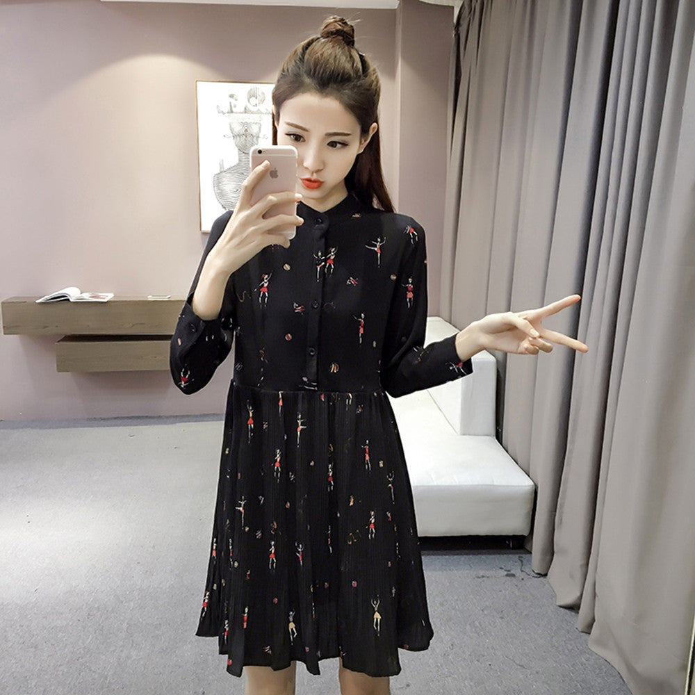 Fashion Very Fairy Slim Chiffon Dress Women