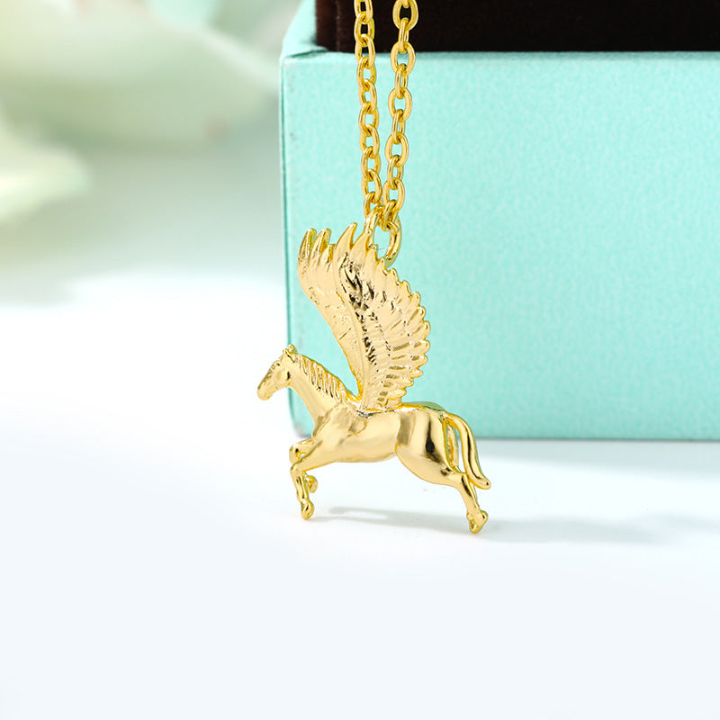 God Horse Men And Women Couple Necklace