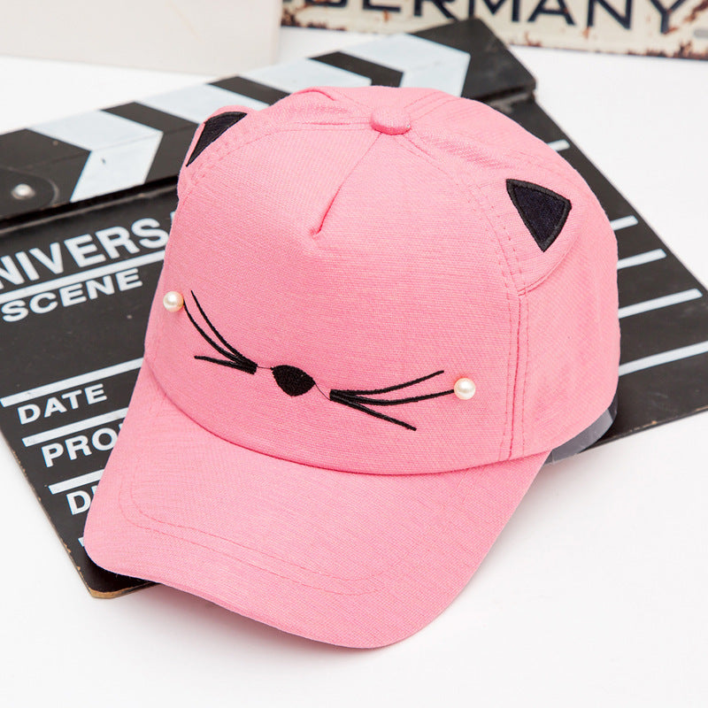 Cat ear baseball cap