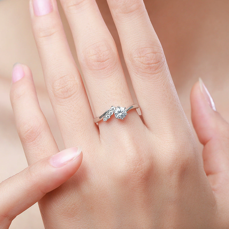 S925 Sterling Silver Niche Design Ring Women