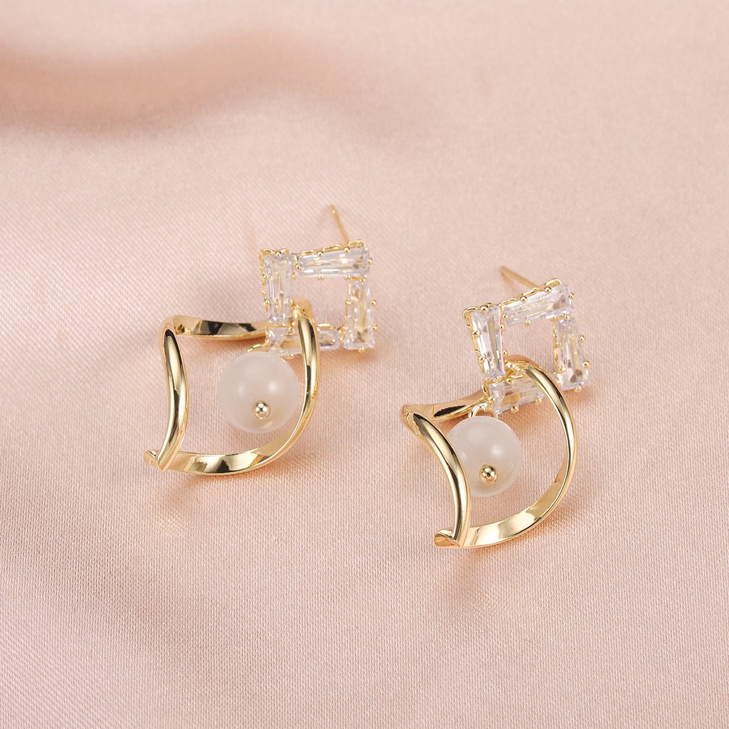 Opal Butterfly Stud Earrings Women